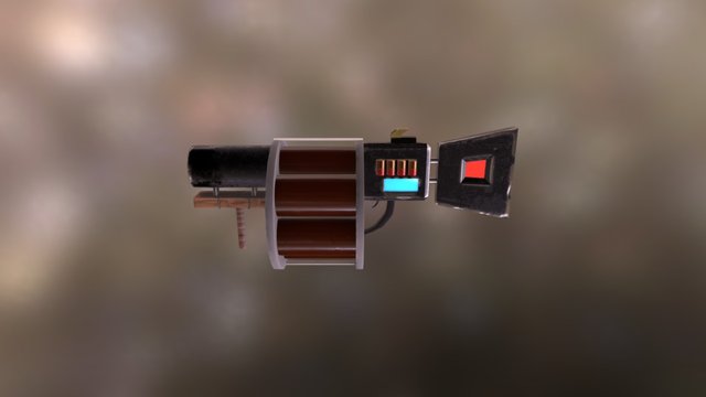 Grenade Launcher 3D Model
