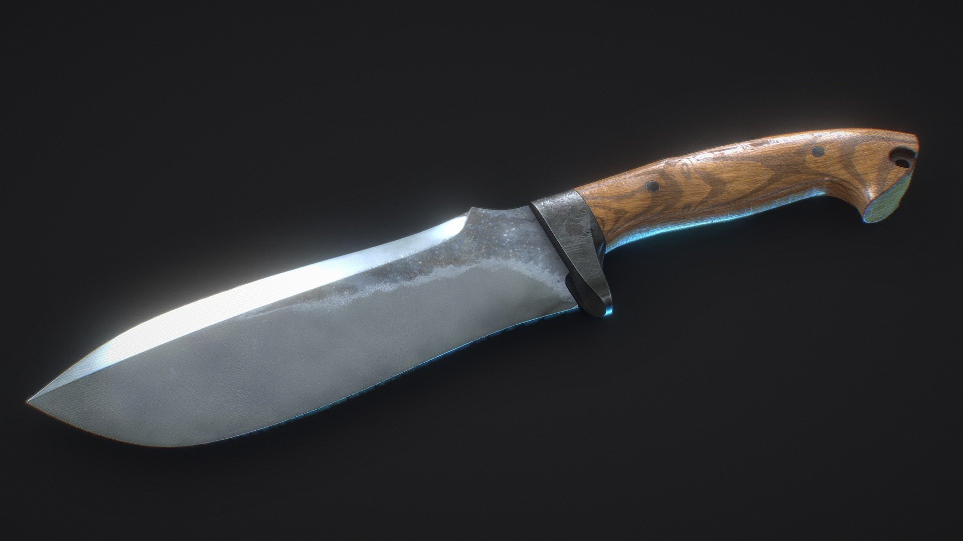 Rustic Knife - Buy Royalty Free 3D model by re1monsen [cf41b5b ...
