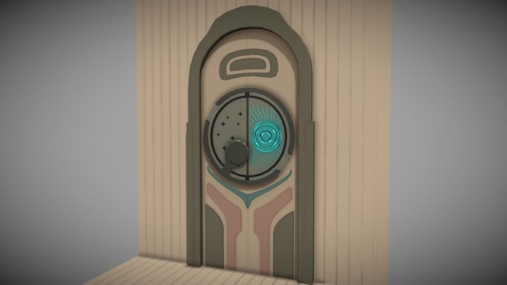 "The Stranger" Door 3D Model