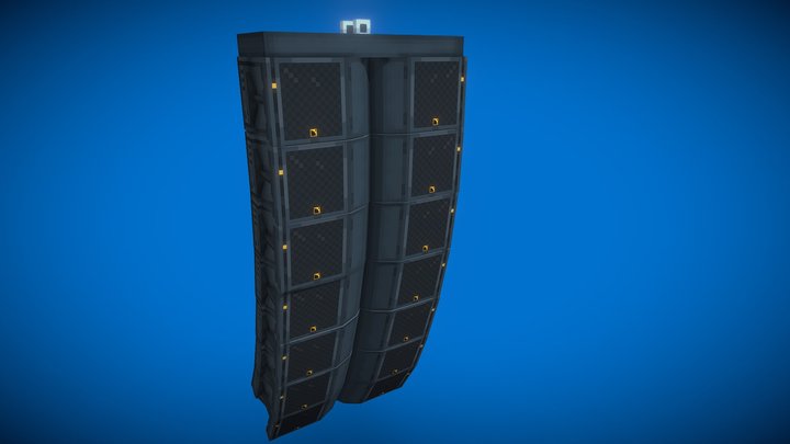L-Acoustics K3 Line-Array 3D Model