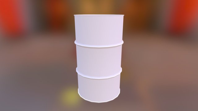 Kevin A Barrel 3D Model