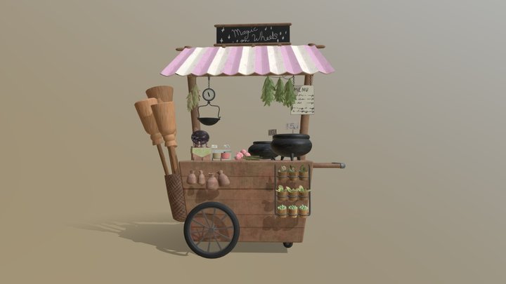Magic On Wheels 3D Model