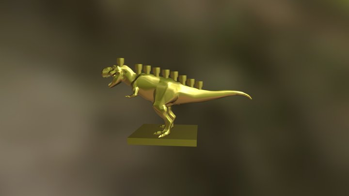 Menorahsaurus 3D Model