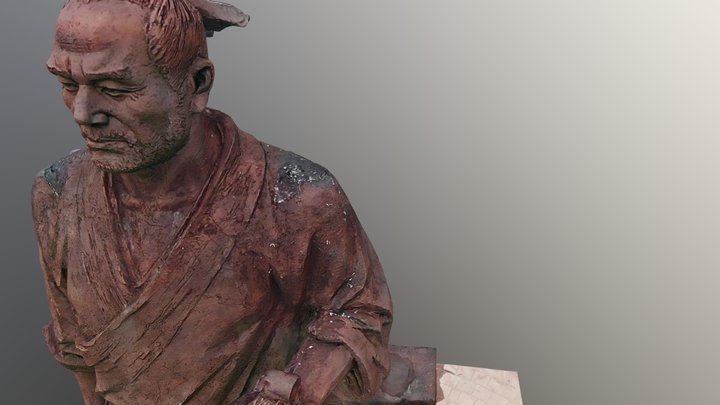 鲁班像 3D Model