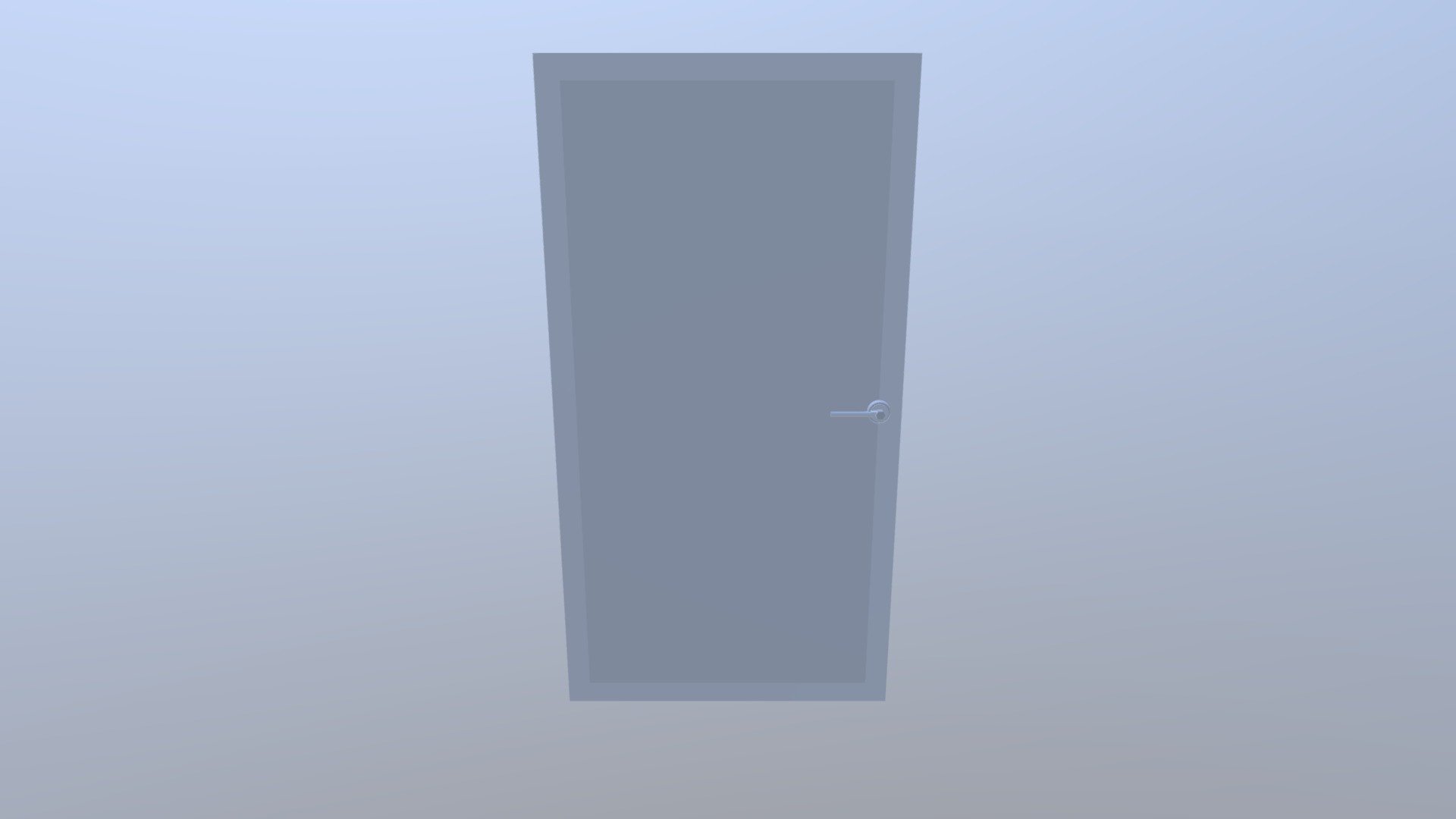 Mid Poly Door