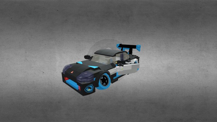 carro lego 3D Model