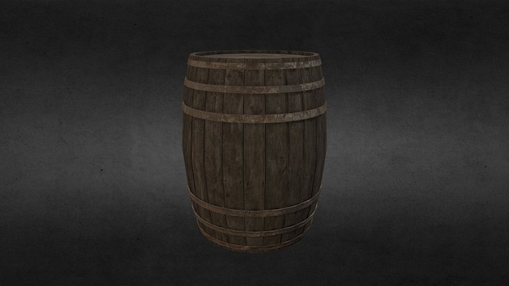 Barrel 3D Model