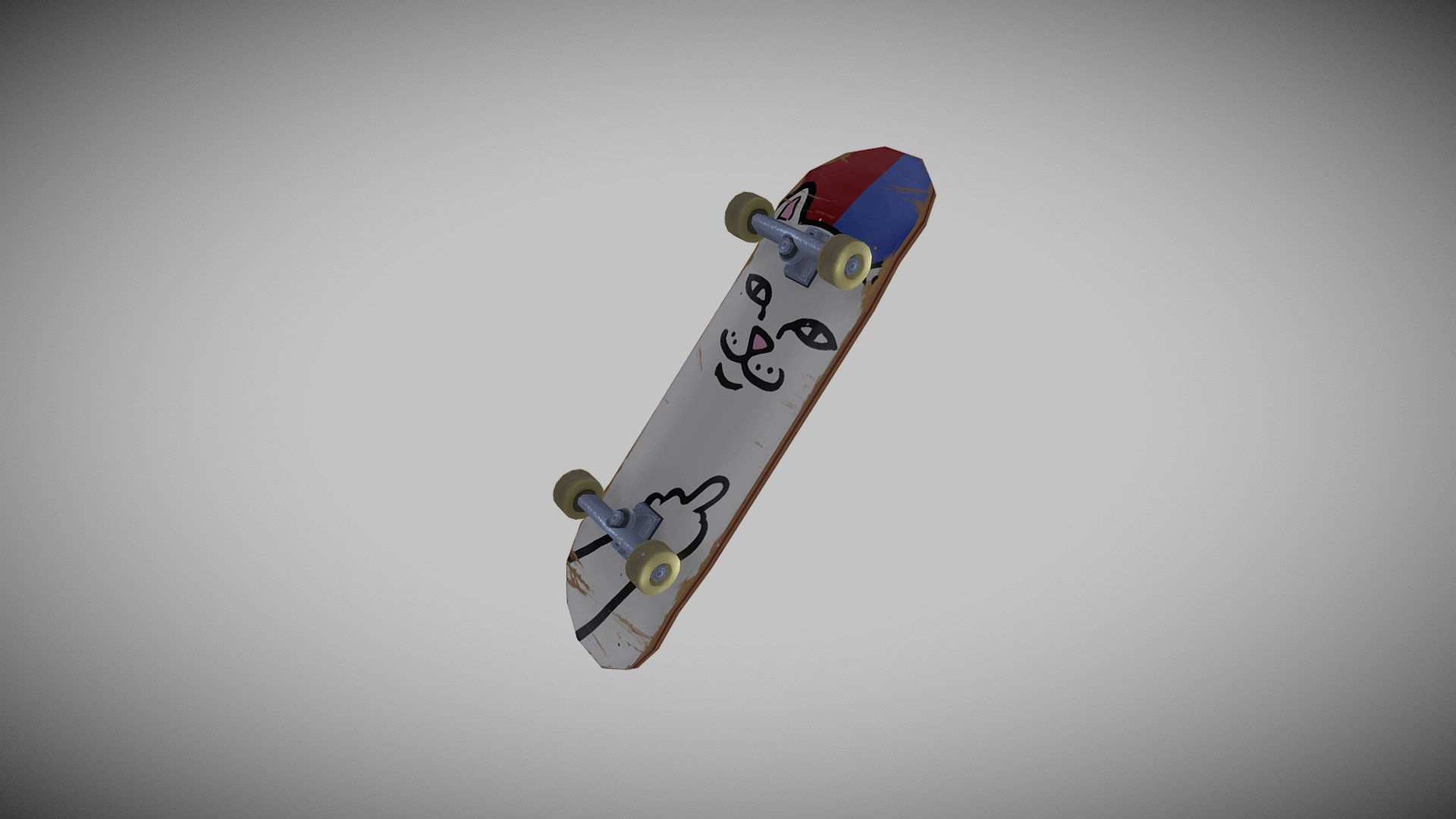 Skateboard (RIPNDIP) - 3D model by hope42morrow [cf45343] - Sketchfab