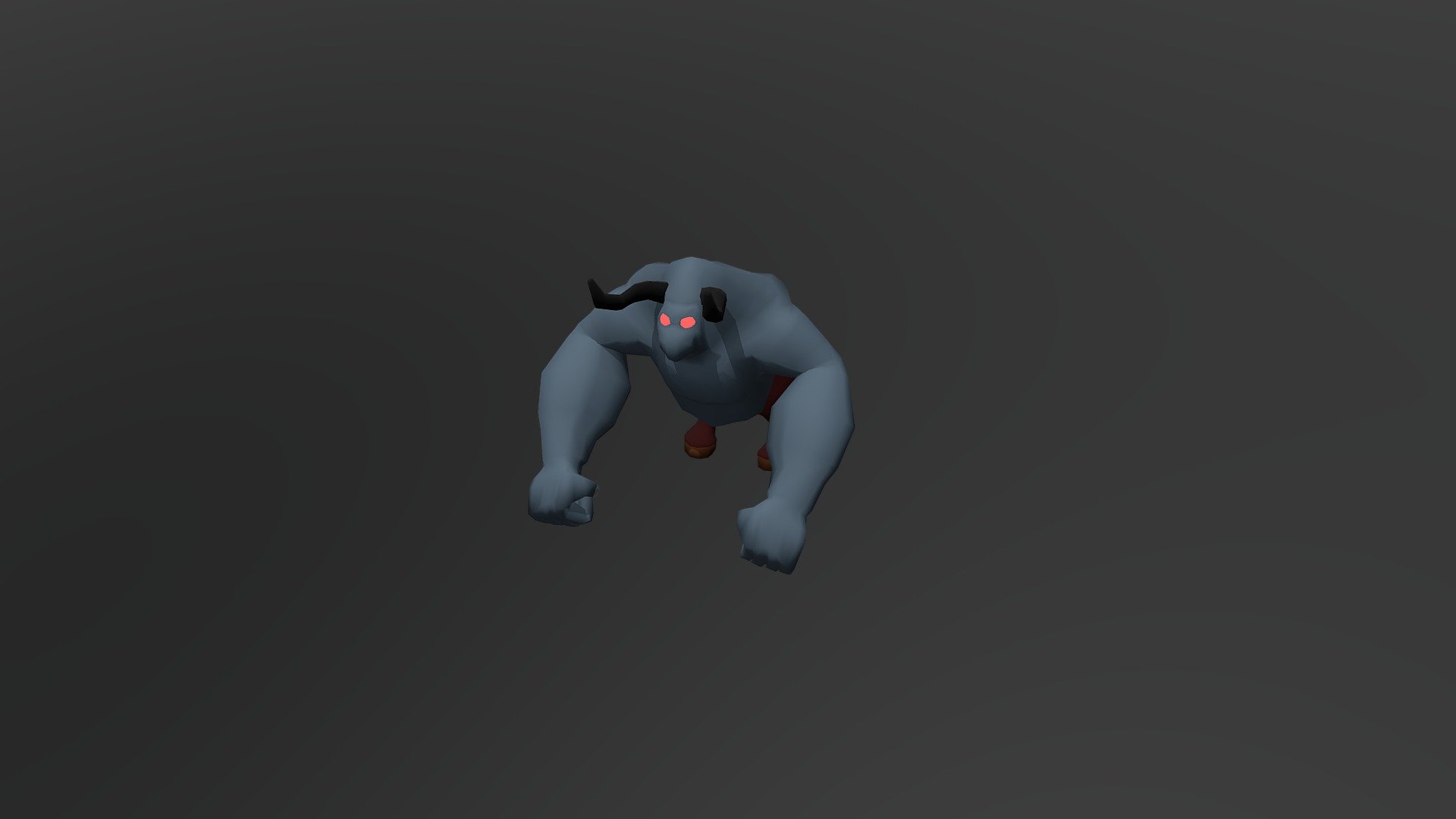 Minataur Low Poly