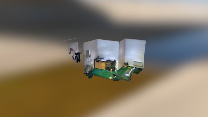 Nursing room Munich (offline processing) 3D Model