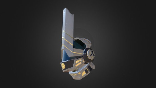 Robot head 3D Model