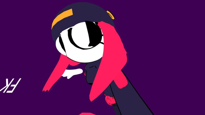 fnf nikku model/rig OLD 3D Model