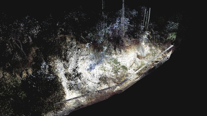 TLS scan point cloud (FARO Focus) – Kostenloses 3D-Modell STL