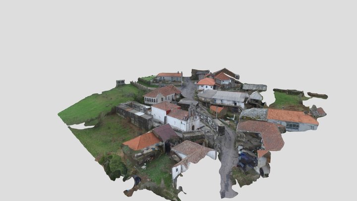 Iglesia Santo Antón de Feás_Boborás 3D Model