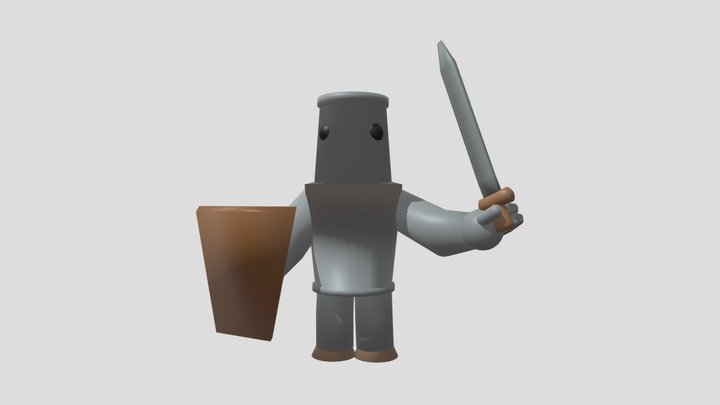 Knight 3D Model
