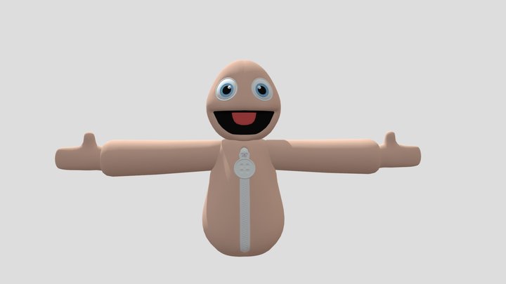 Tan Yeeps Plush – Kostenloses 3D-Modell STL
