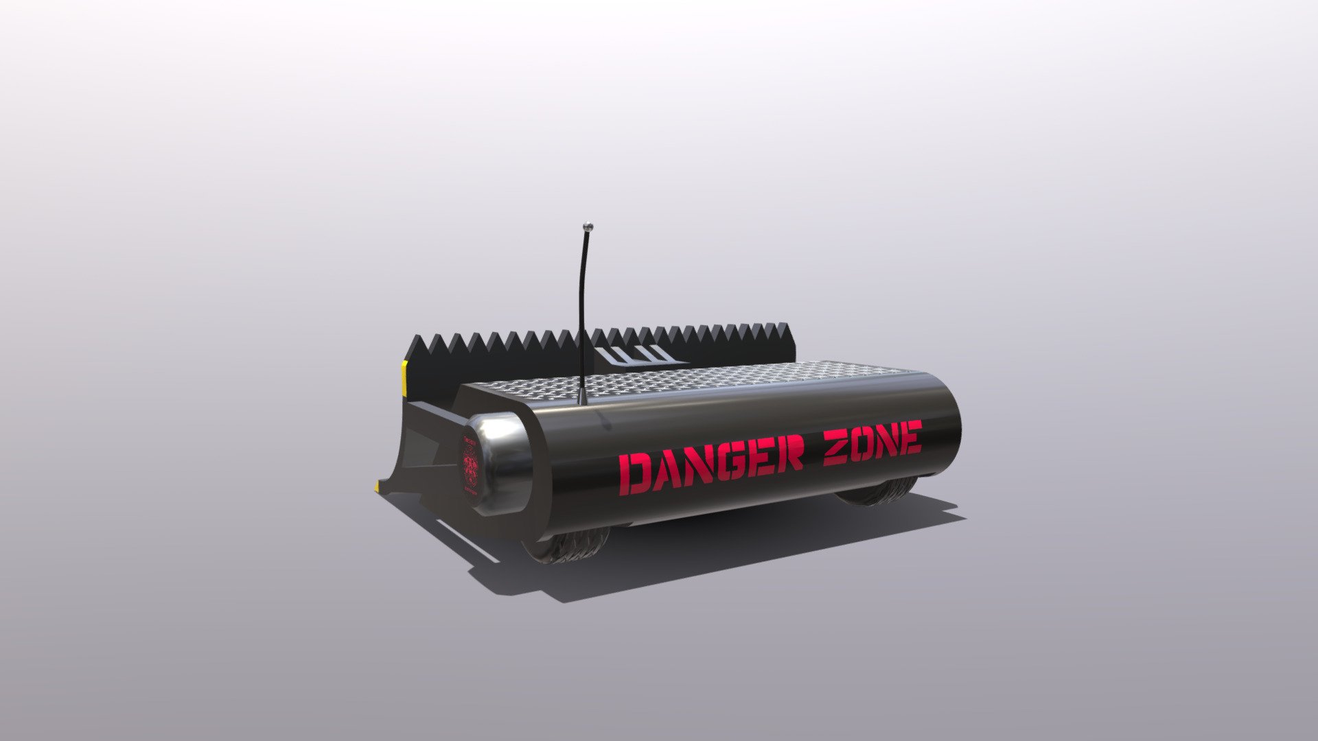 Danger Zone 3D model by Floating Castle Design