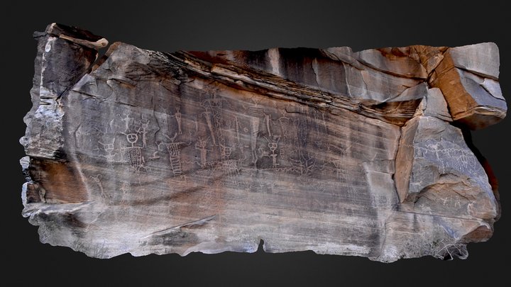 Petroglyph Panel, Little Colorado R. Drainage