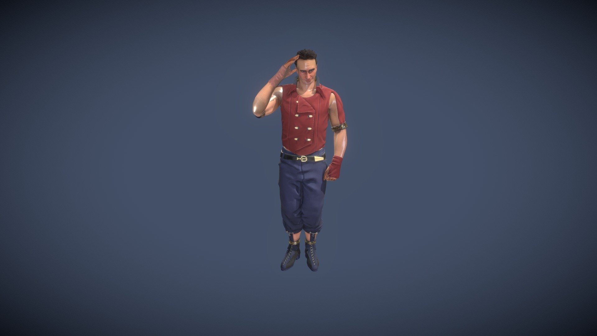 Andrew Lincoln 3D Model (2) HEAJ