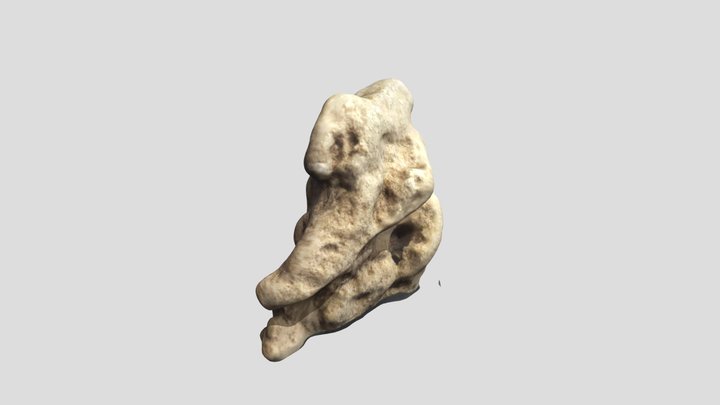 Stone Scupture-poly 3D Model