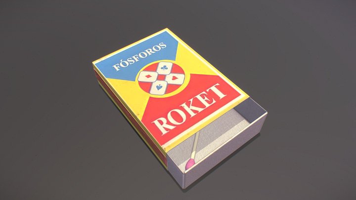 Rocket Matchbox – Modelo 3D gratuito STL
