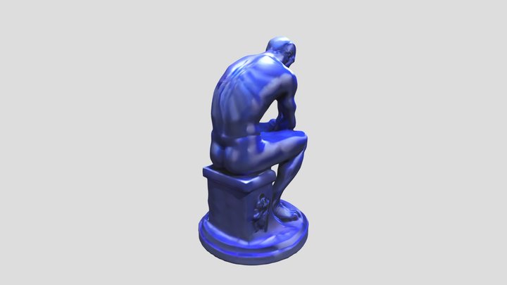 the_thinker_draft 3D Model