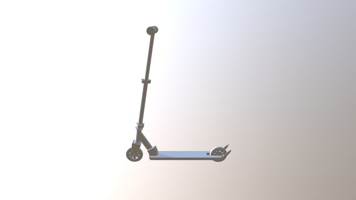 3D Scooter 3D Model