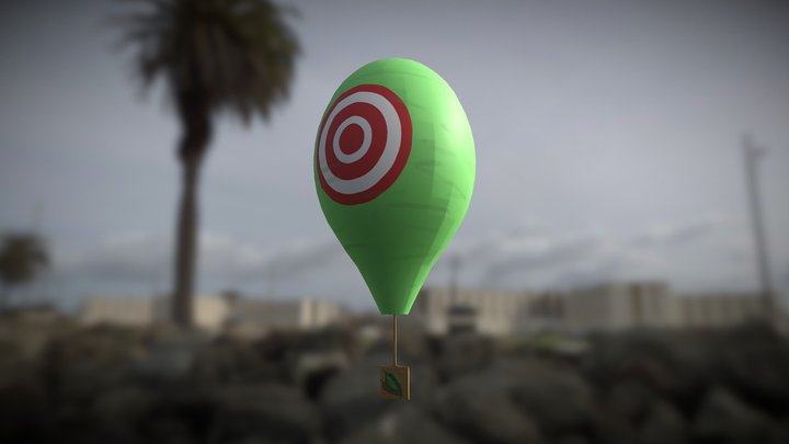 Balloon Target 3D Model