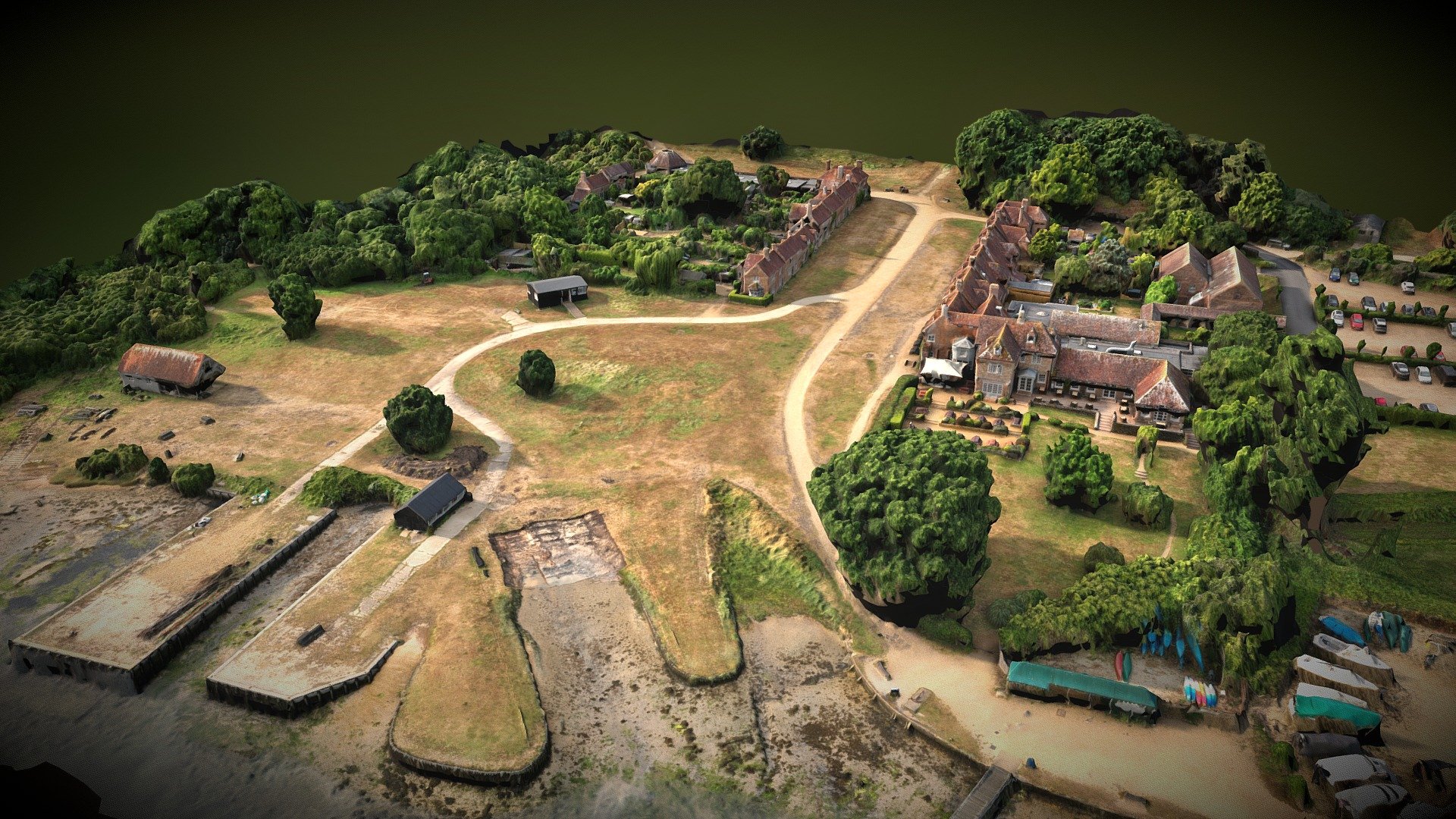 The village of Buckler's Hard - July 2025 - 3D model by Maritime ...