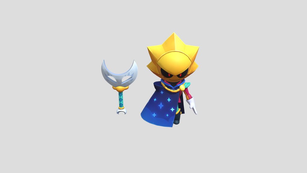 sirius-brawl-stars-3d-model