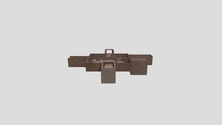 Underground Tomb 3D Model
