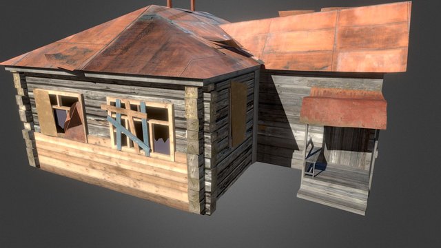 Russian Home 03 3D Model