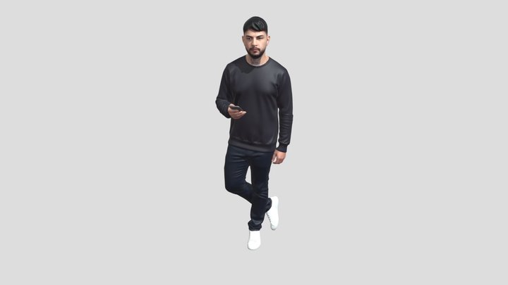 Casual Tech Portrait – Modelo 3D gratuito STL