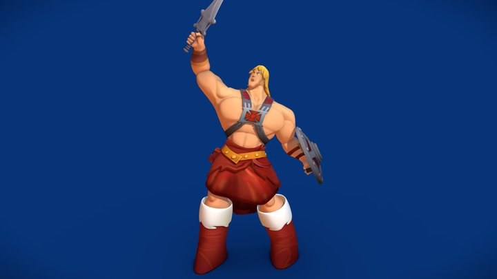 HE MAN 3D Model