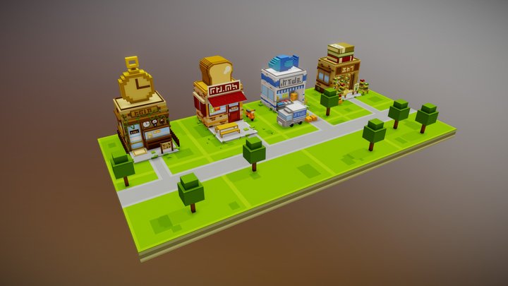 city 3D Model