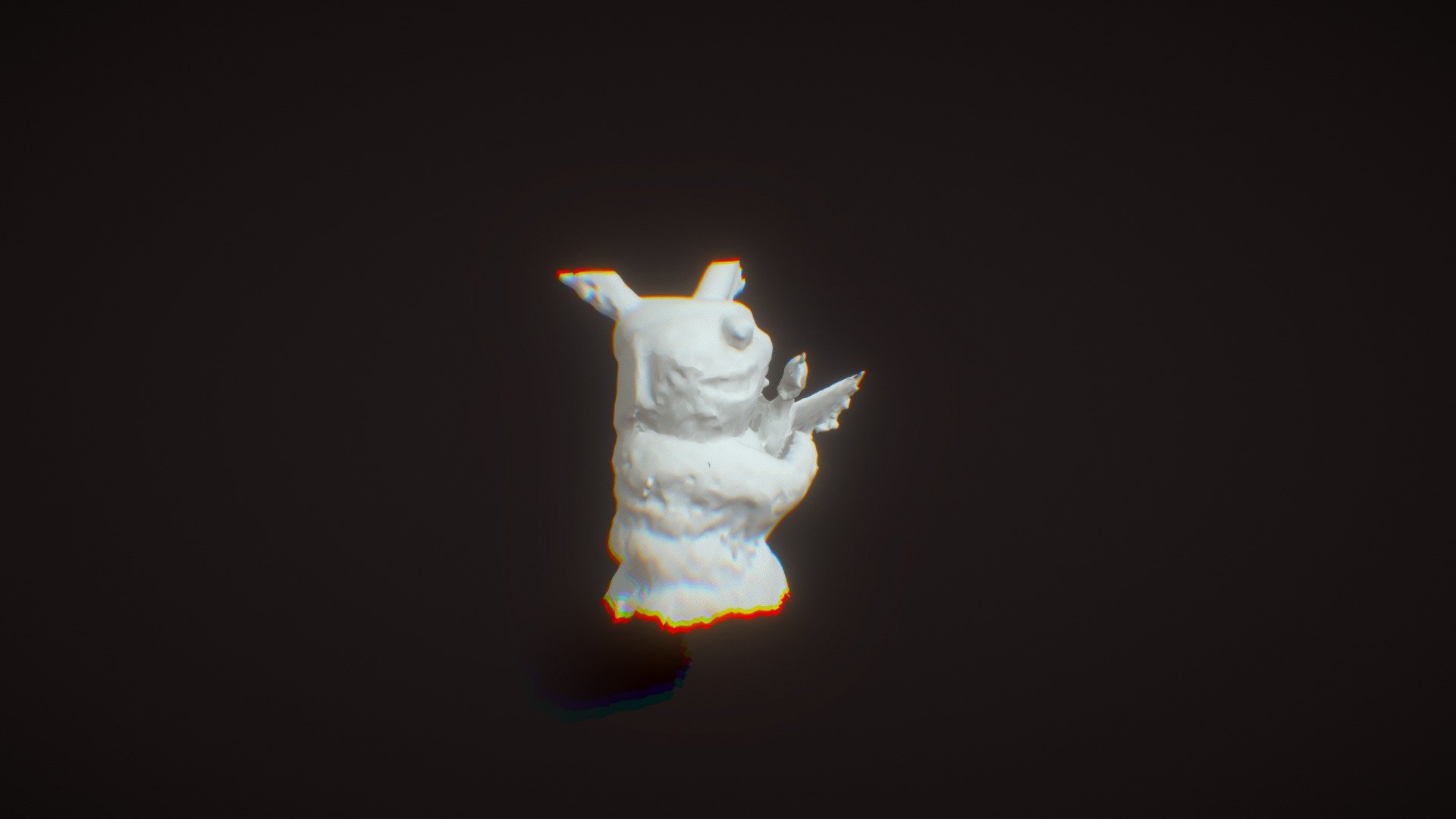 SketchFab Katsina Clown Doll