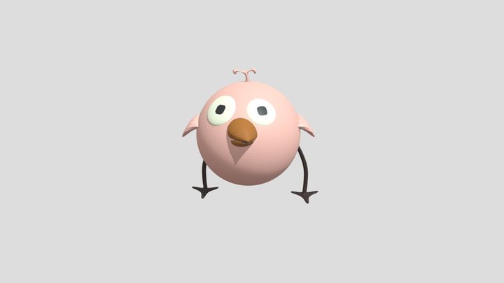 birb 3D Model