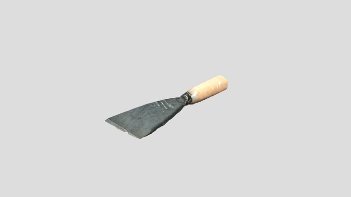 Spachtel 3D Model