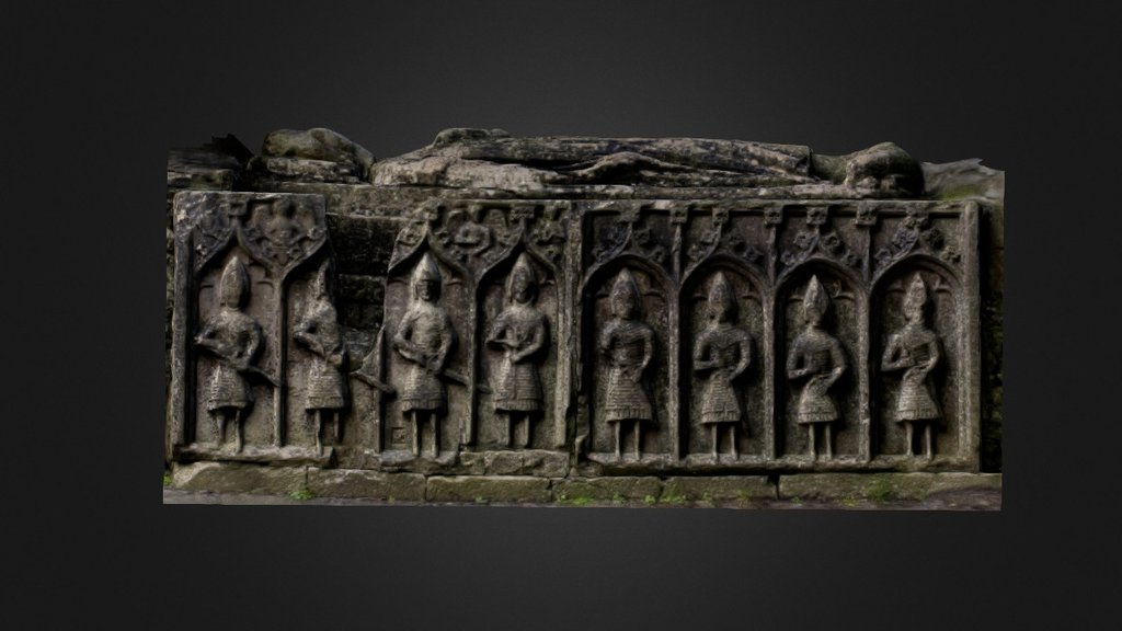 O'Conor Tomb With Gallowglass