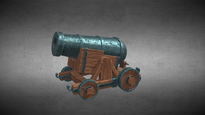 Cannon 3D Model