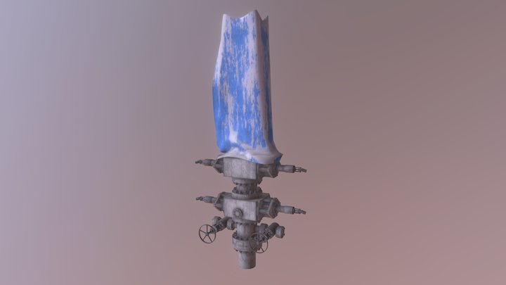 Industrial pump 3D Model