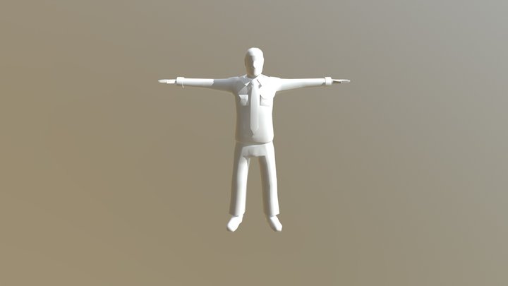 Security Guard#2  (Ethan.G) 3D Model
