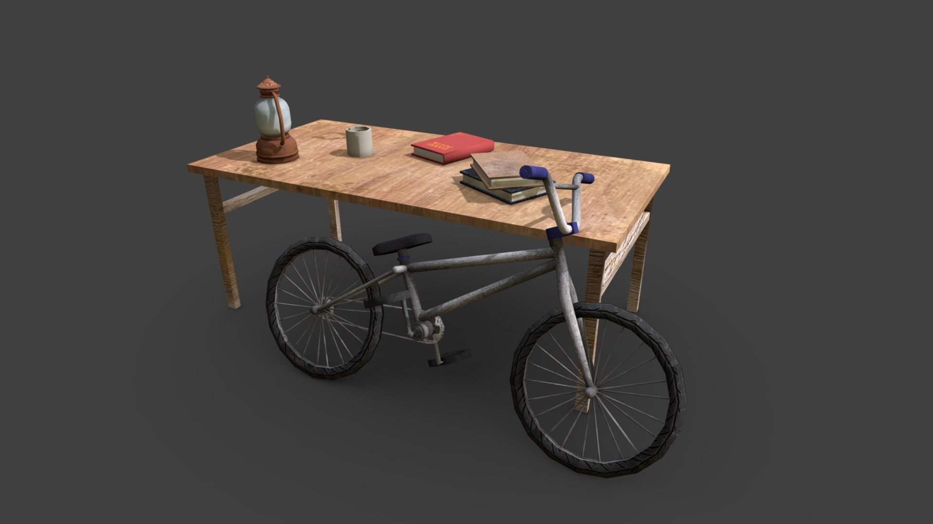 Eco House - Texture 2 More detailed props - 3D model by Anastasiia ...