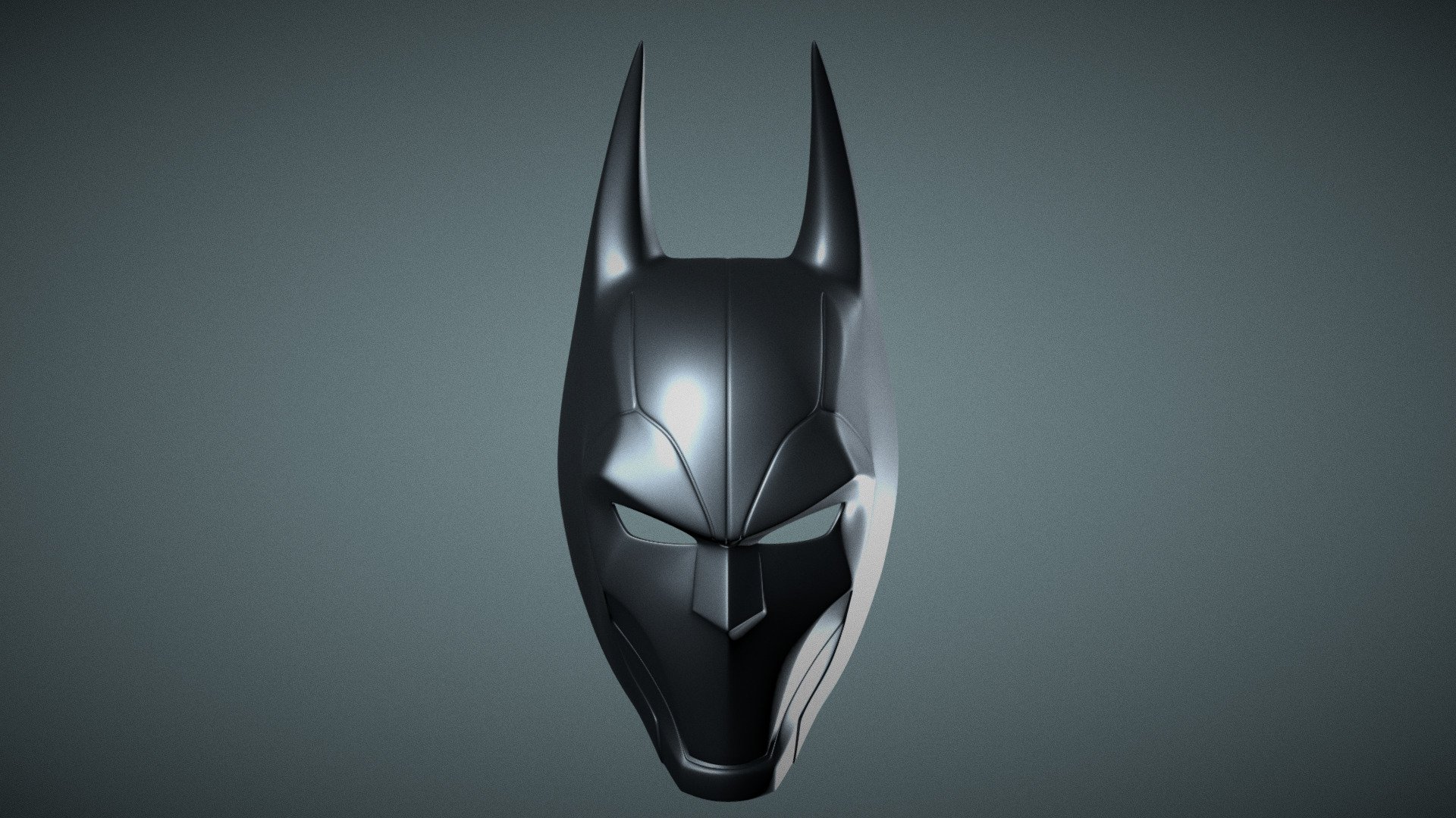 Iron Man Style Batman Mask Printable STL - 3D model by SonicVisual ...