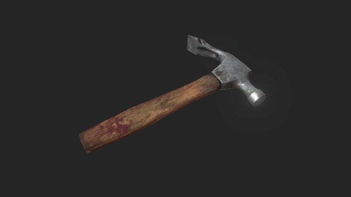 Chisel Claw Hammer GAP 3D Model