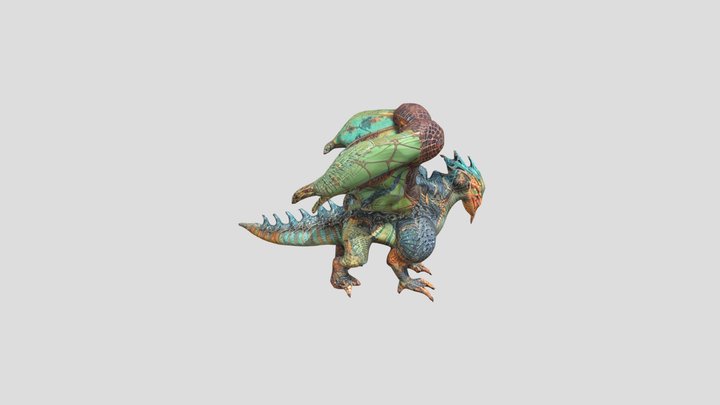 Ancient Creature 3D Model