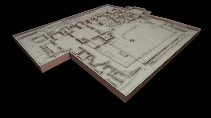 Archaeological Site 3D for Metateca Project 3D Model