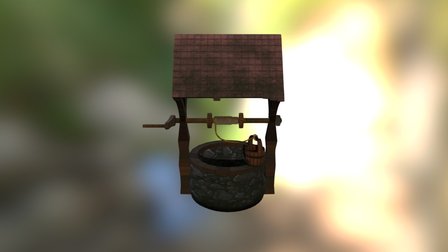 Wishing Well 3D Model