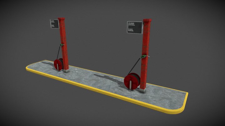 Industrial Refueling Location -Environment Prop 3D Model