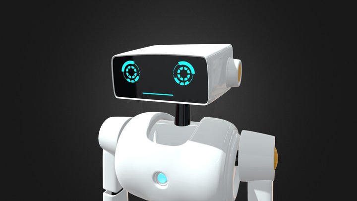 SCI FI ROBOT 3D Model